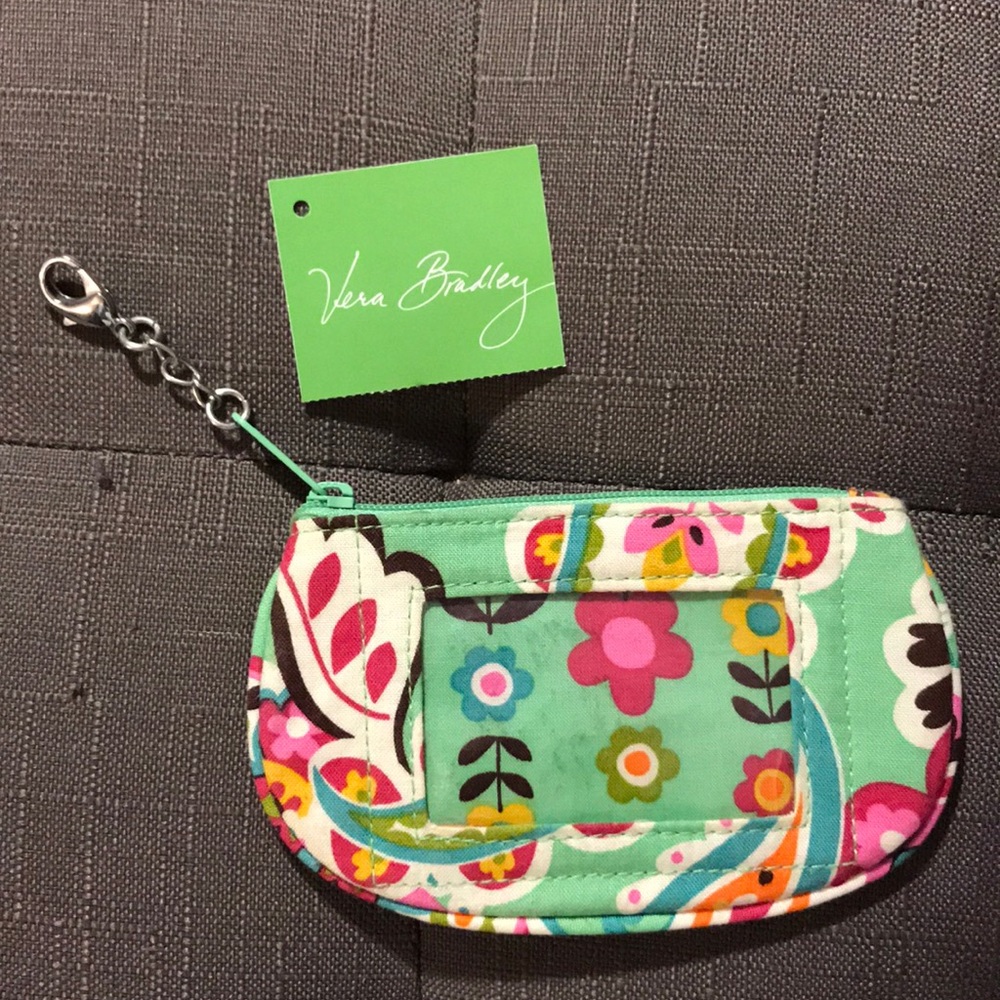 Vera Bradley Clip Zip ID Tutti Frutti